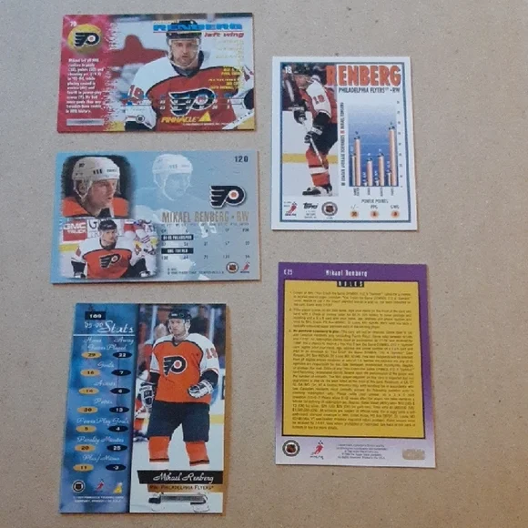 Mikael Renberg Flyers Hockey Cards & Sticker Collection - Picture 15 of 16